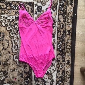 Pink bodysuit